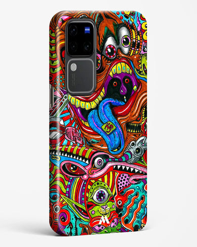 Psychedelic Monster Art Hard Case Phone Cover (Vivo)