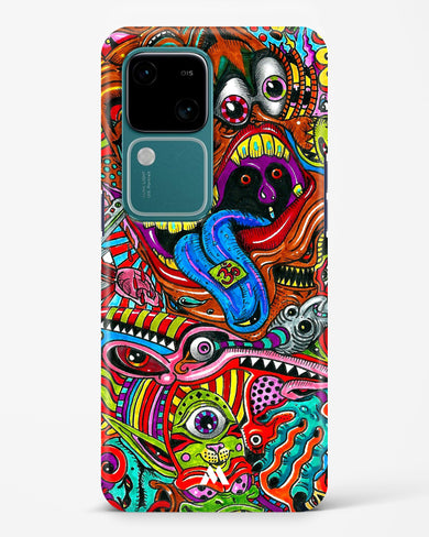Psychedelic Monster Art Hard Case Phone Cover (Vivo)