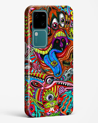 Psychedelic Monster Art Hard Case Phone Cover (Vivo)