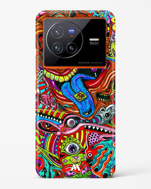 Psychedelic Monster Art Hard Case Phone Cover-(Vivo)