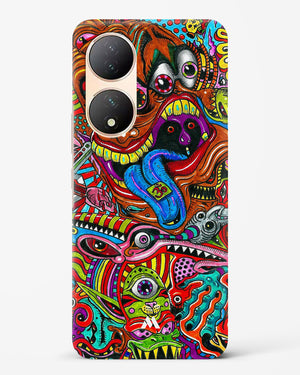 Psychedelic Monster Art Hard Case Phone Cover (Vivo)
