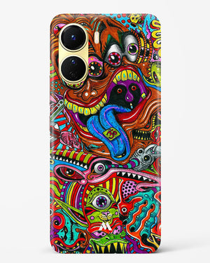 Psychedelic Monster Art Hard Case Phone Cover-(Vivo)