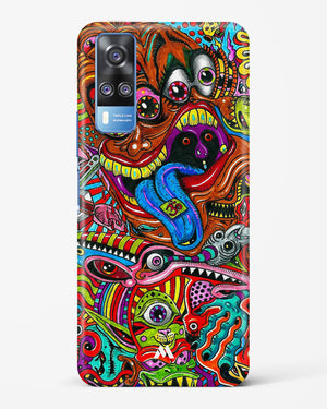 Psychedelic Monster Art Hard Case Phone Cover (Vivo)