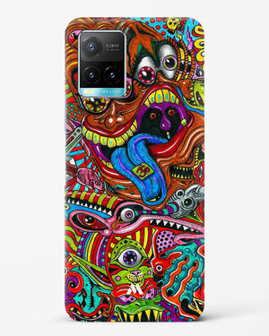 Psychedelic Monster Art Hard Case Phone Cover-(Vivo)