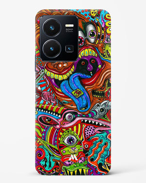 Psychedelic Monster Art Hard Case Phone Cover-(Vivo)