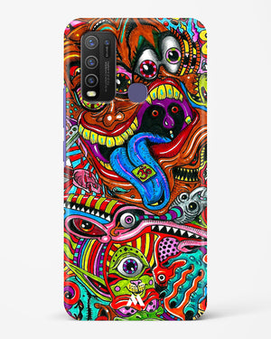 Psychedelic Monster Art Hard Case Phone Cover-(Vivo)