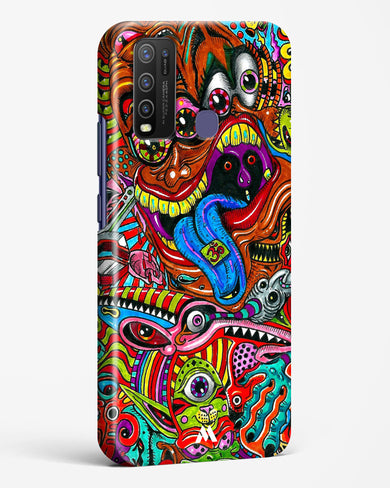 Psychedelic Monster Art Hard Case Phone Cover (Vivo)