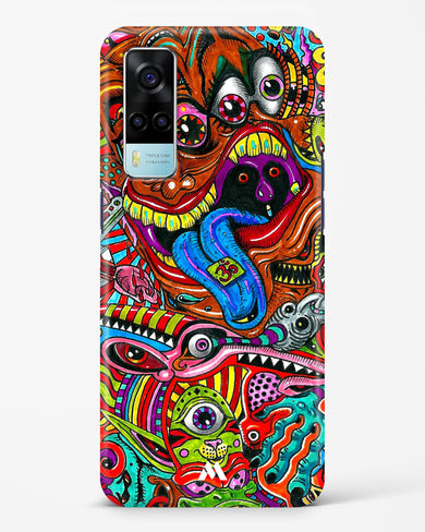 Psychedelic Monster Art Hard Case Phone Cover (Vivo)