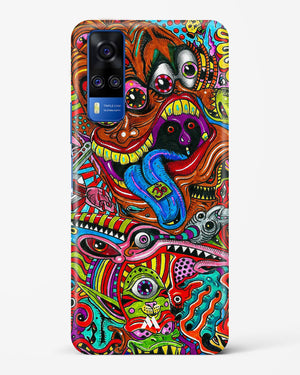 Psychedelic Monster Art Hard Case Phone Cover (Vivo)
