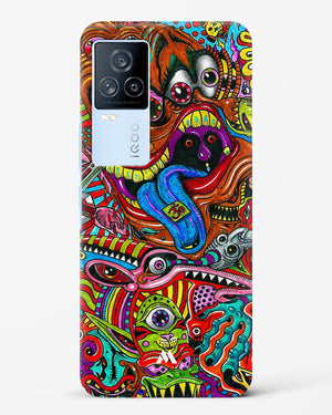 Psychedelic Monster Art Hard Case Phone Cover-(Vivo)