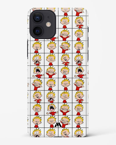 Calvin Making Faces Hard Case Phone Cover-(Apple)