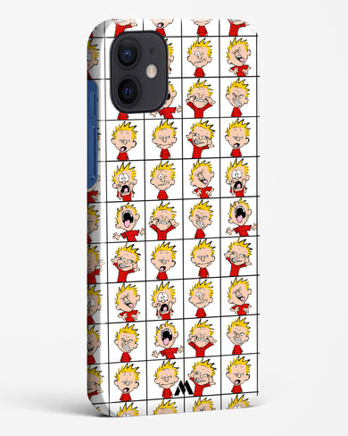 Calvin Making Faces Hard Case Phone Cover-(Apple)