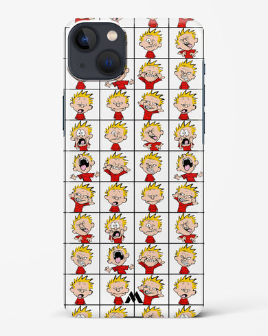 Calvin Making Faces Hard Case Phone Cover-(Apple)