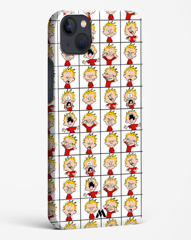 Calvin Making Faces Hard Case Phone Cover-(Apple)