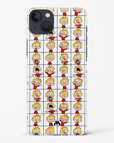 Calvin Making Faces Hard Case Phone Cover-(Apple)