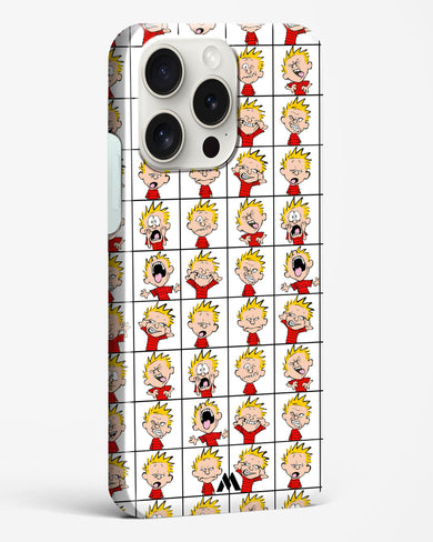 Calvin Making Faces Hard Case Phone Cover (Apple)