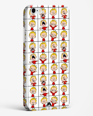 Calvin Making Faces Hard Case Phone Cover-(Apple)