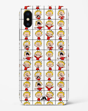 Calvin Making Faces Hard Case Phone Cover (Apple)