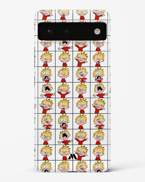 Calvin Making Faces Hard Case Phone Cover (Google)