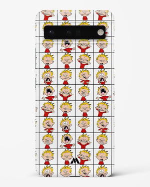 Calvin Making Faces Hard Case Phone Cover (Google)