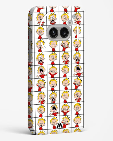 Calvin Making Faces Hard Case Phone Cover (Nothing)