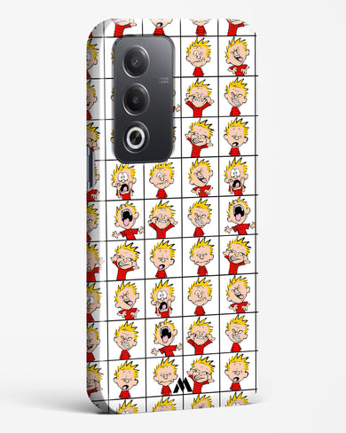 Calvin Making Faces Hard Case Phone Cover (Oppo)