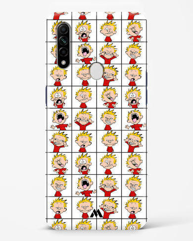 Calvin Making Faces Hard Case Phone Cover (Oppo)