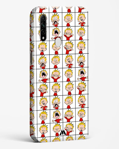 Calvin Making Faces Hard Case Phone Cover (Oppo)