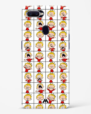 Calvin Making Faces Hard Case Phone Cover (Oppo)