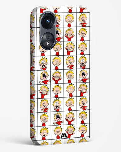 Calvin Making Faces Hard Case Phone Cover-(Oppo)