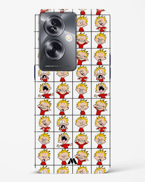 Calvin Making Faces Hard Case Phone Cover (Oppo)