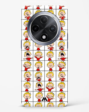 Calvin Making Faces Hard Case Phone Cover (Oppo)