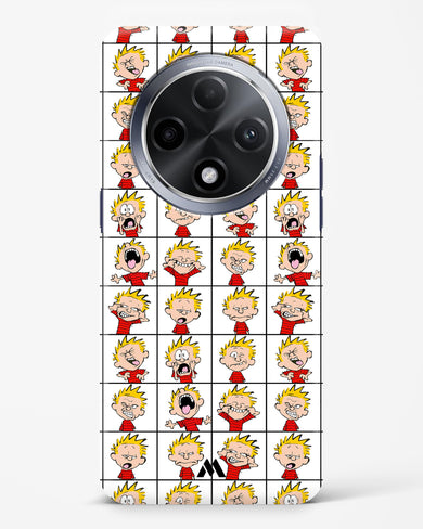 Calvin Making Faces Hard Case Phone Cover (Oppo)
