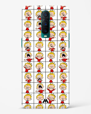 Calvin Making Faces Hard Case Phone Cover (Oppo)