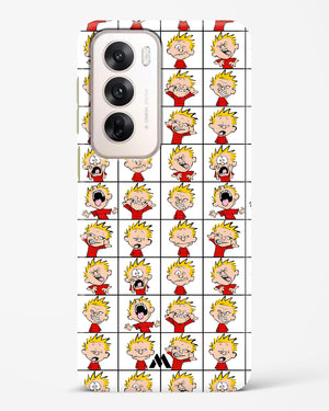 Calvin Making Faces Hard Case Phone Cover (Oppo)