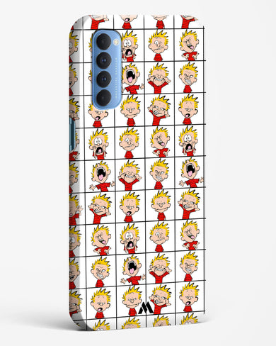 Calvin Making Faces Hard Case Phone Cover-(Oppo)