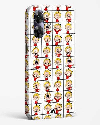 Calvin Making Faces Hard Case Phone Cover (Realme)