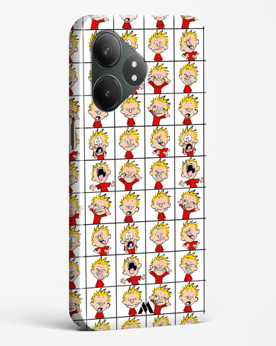 Calvin Making Faces Hard Case Phone Cover (Realme)