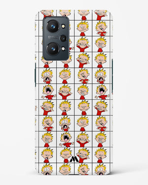 Calvin Making Faces Hard Case Phone Cover (Realme)