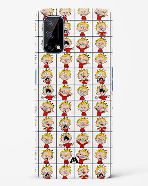 Calvin Making Faces Hard Case Phone Cover (Realme)