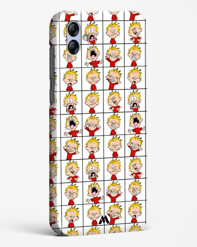 Calvin Making Faces Hard Case Phone Cover-(Samsung)