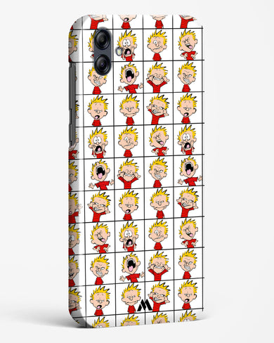 Calvin Making Faces Hard Case Phone Cover (Samsung)