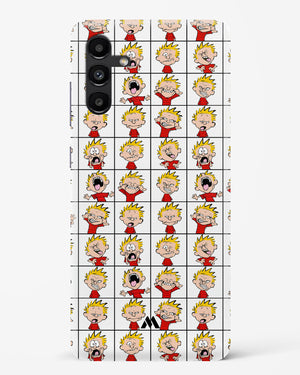 Calvin Making Faces Hard Case Phone Cover (Samsung)
