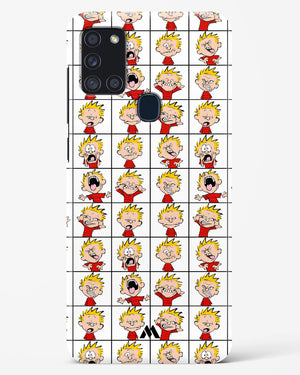 Calvin Making Faces Hard Case Phone Cover (Samsung)