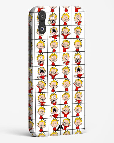 Calvin Making Faces Hard Case Phone Cover-(Samsung)