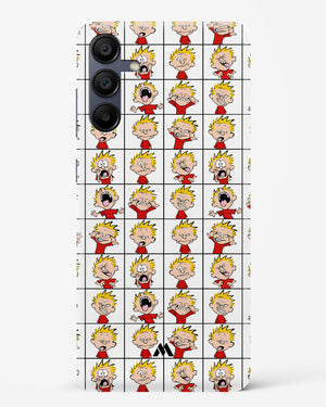 Calvin Making Faces Hard Case Phone Cover (Samsung)
