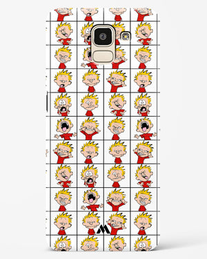Calvin Making Faces Hard Case Phone Cover (Samsung)