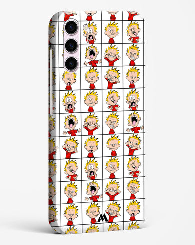 Calvin Making Faces Hard Case Phone Cover (Samsung)