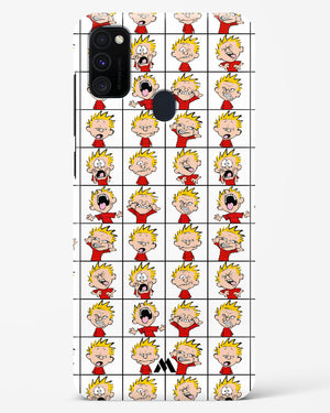 Calvin Making Faces Hard Case Phone Cover (Samsung)