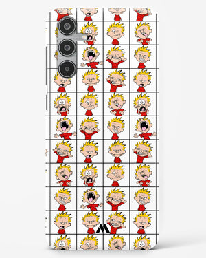 Calvin Making Faces Hard Case Phone Cover (Samsung)